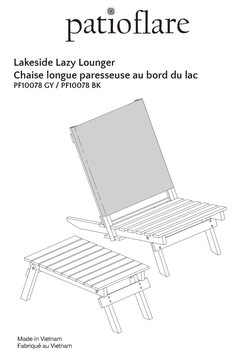 Patioflare PF10078 GY User manual Patioflare PF10078 GY User manual