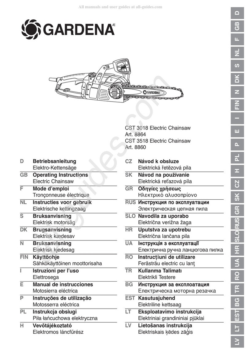 Gardena CST 3518 User manual