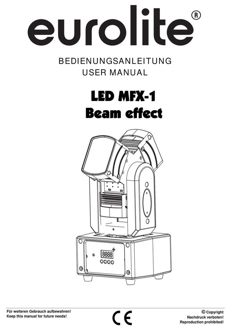 EuroLite LED MFX-1 User manual