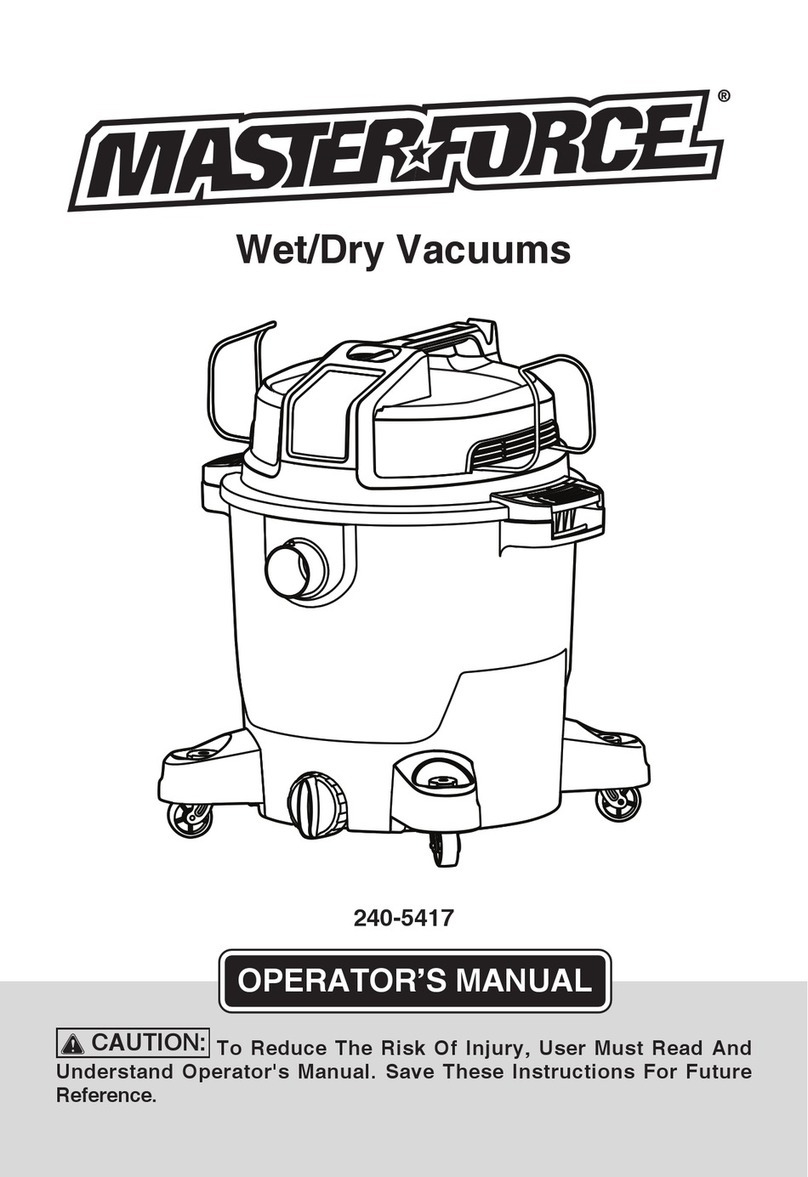 MasterForce 240-5417 User manual