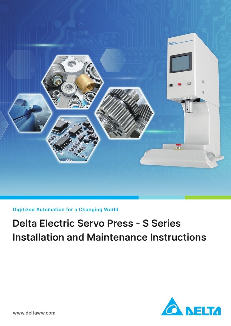 Delta S Series Installation and maintenance instructions