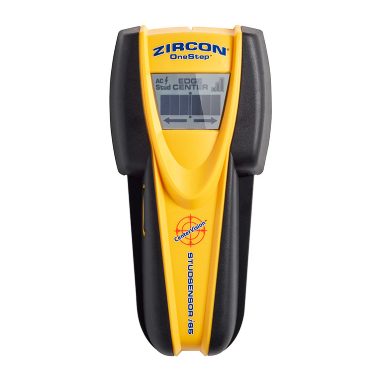 Zircon StudSensor i65 OneStep User manual