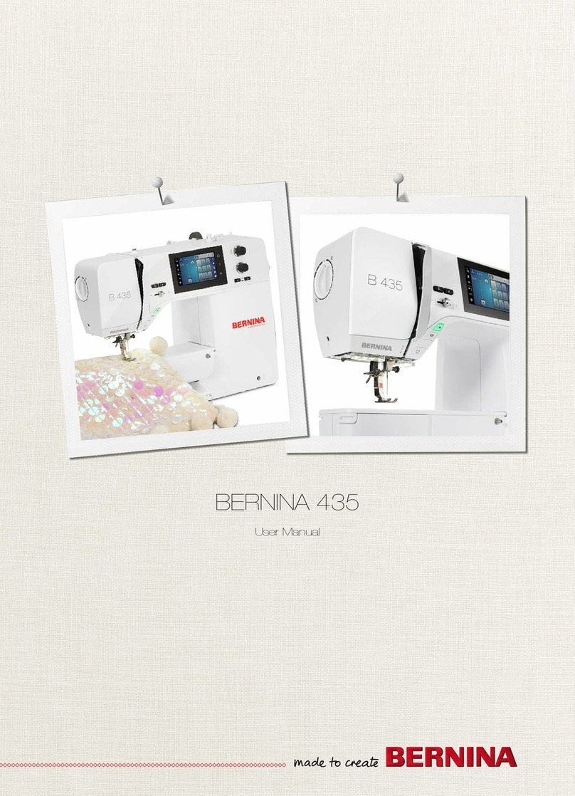 Bernina 435 user manual
