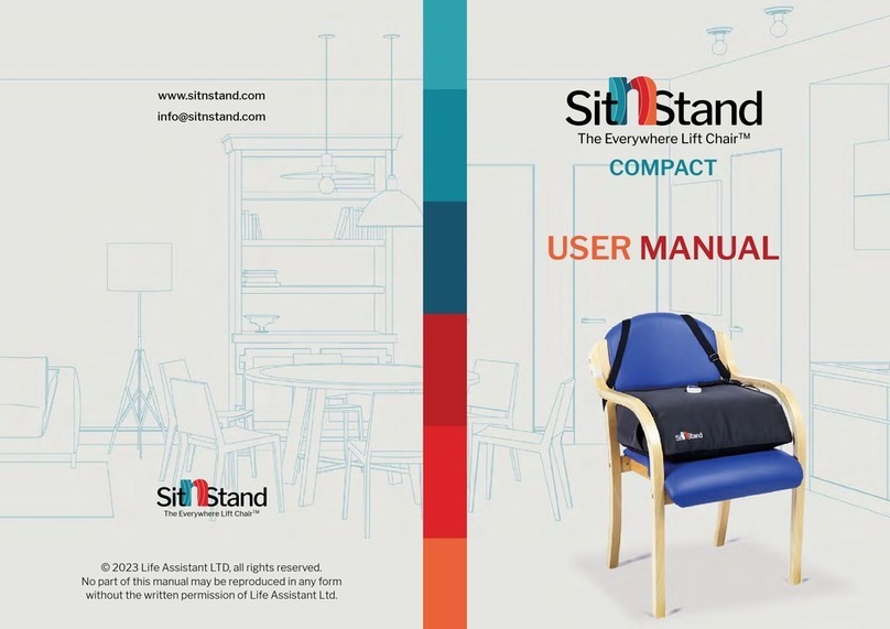Life Assistant SitnStand COMPACT user manual Life Assistant SitnStand COMPACT user manual