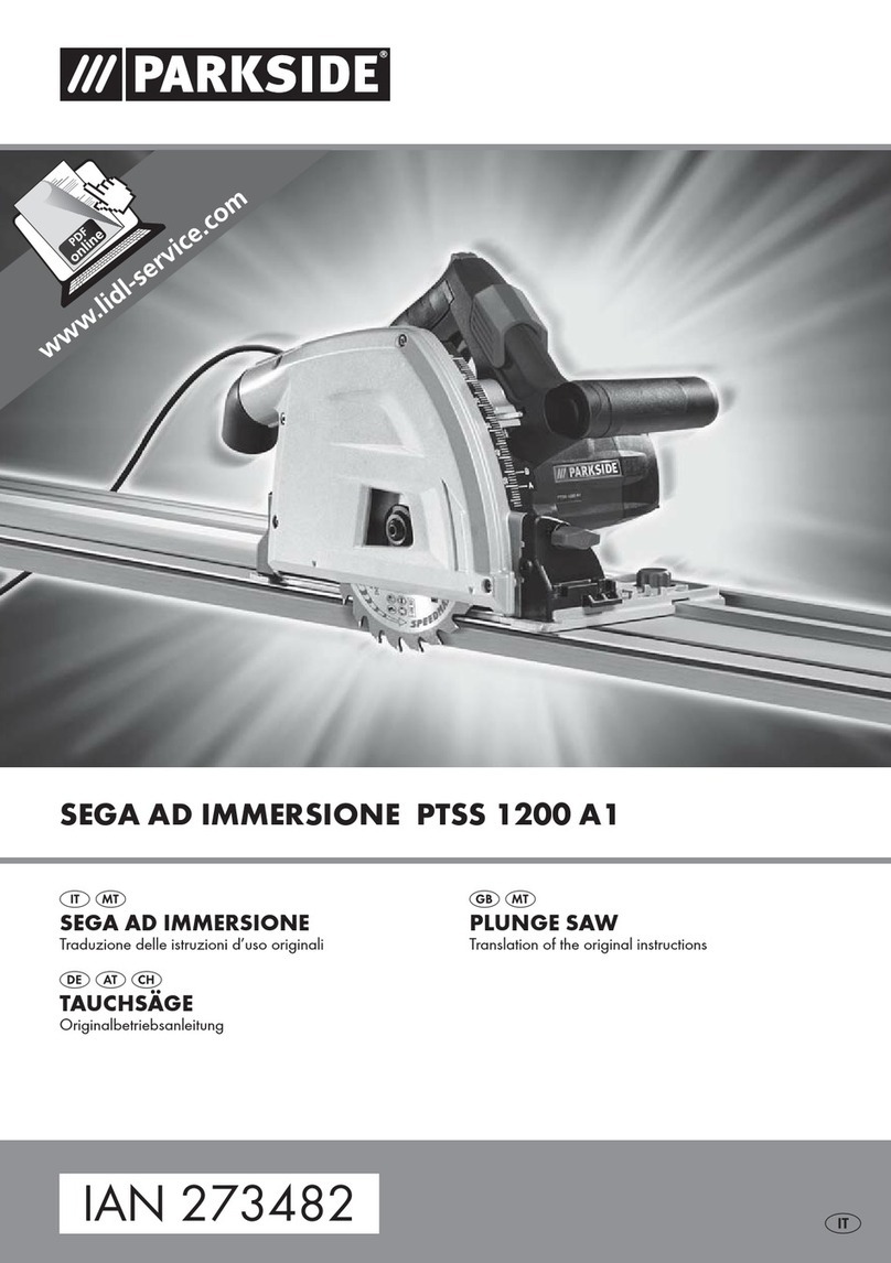 Parkside PTSS 1200 A1 User manual