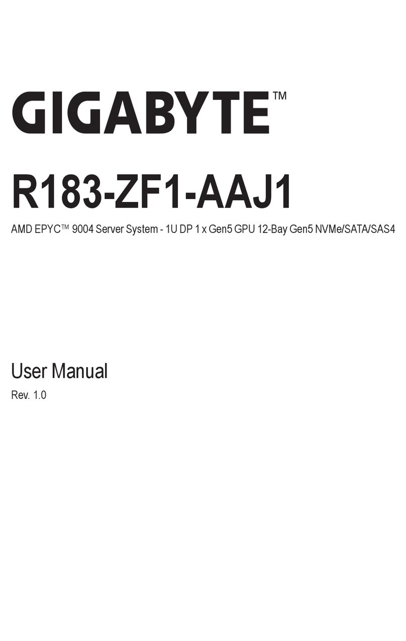 Gigabyte R183-ZF1-AAJ1 user manual
