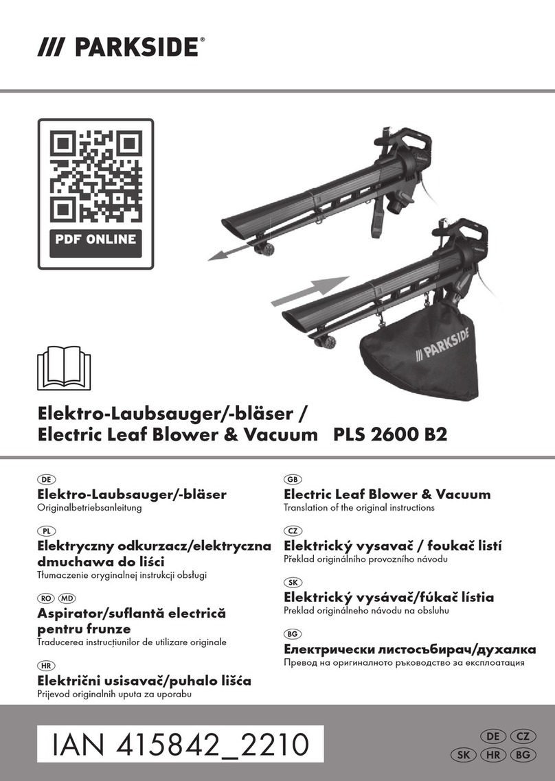 Parkside PLS 2600 B2 Translation of the original instructions