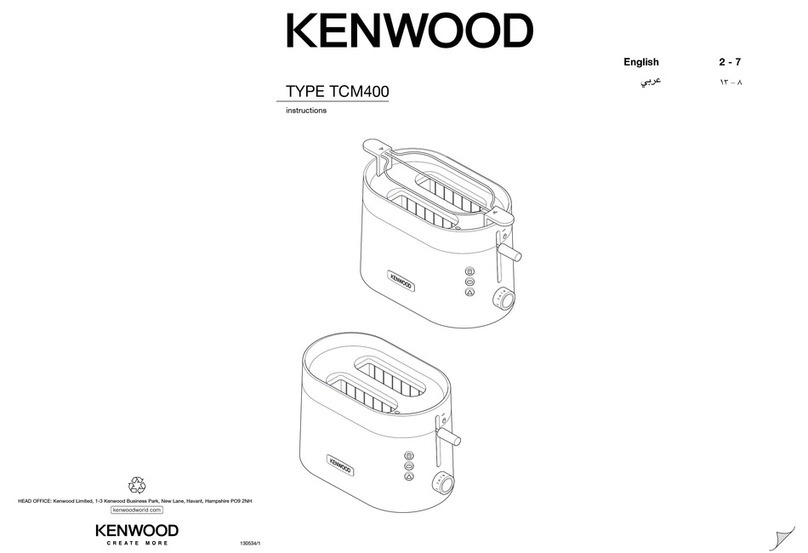 Kenwood TCM400 User manual