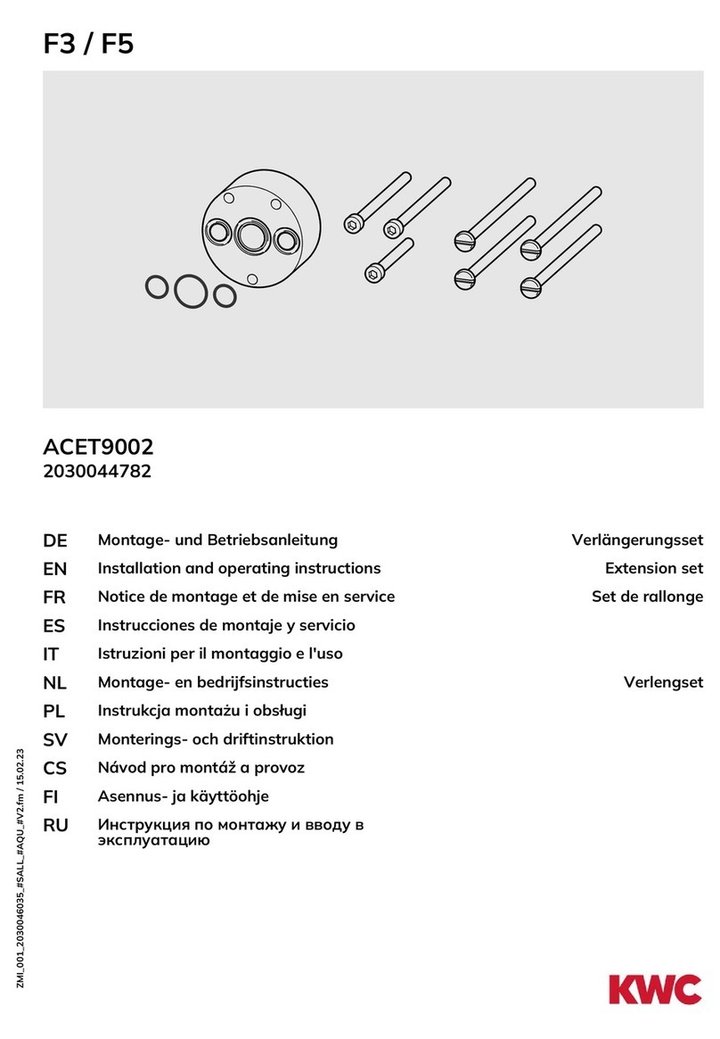 KWC ACET9002 User manual
