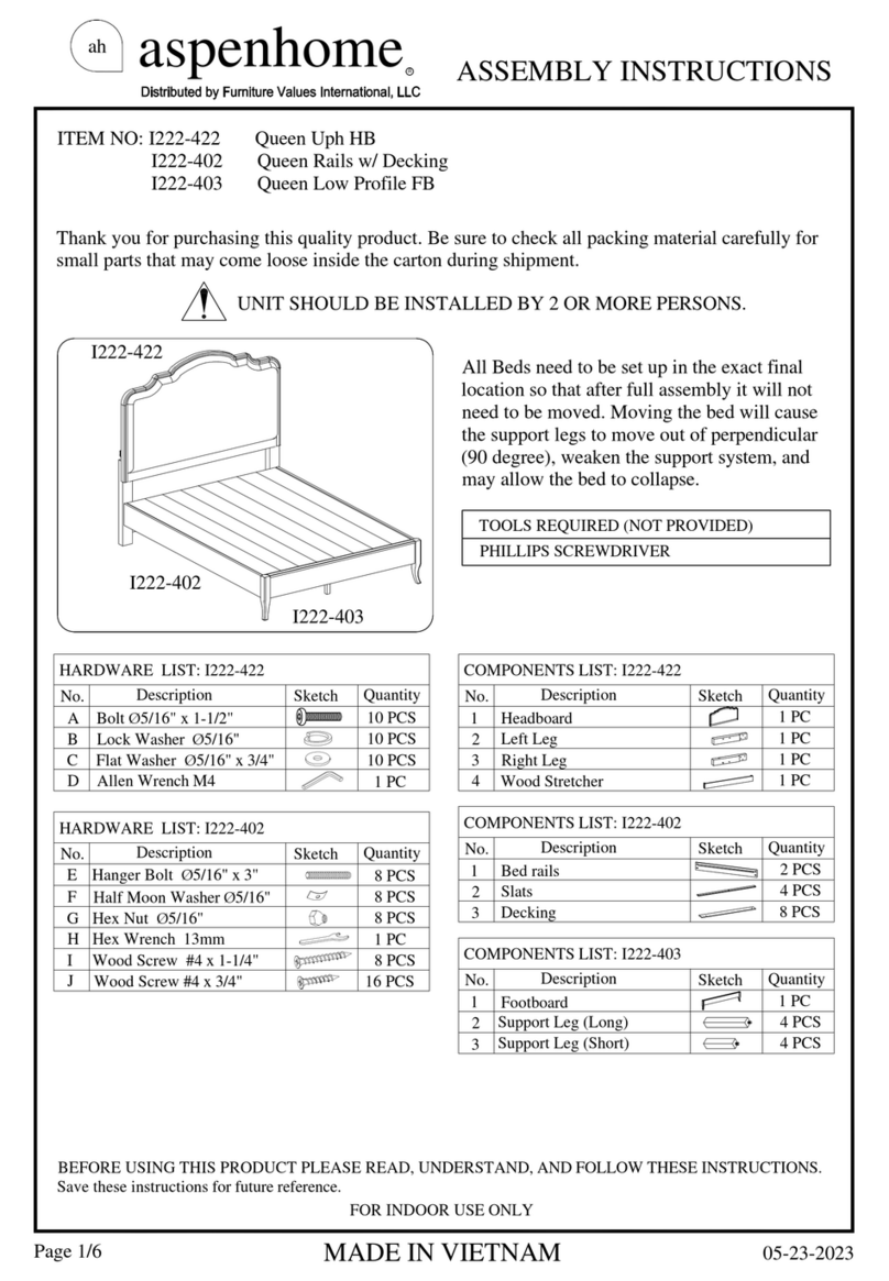 aspenhome I222-422 User manual aspenhome I222-422 User manual