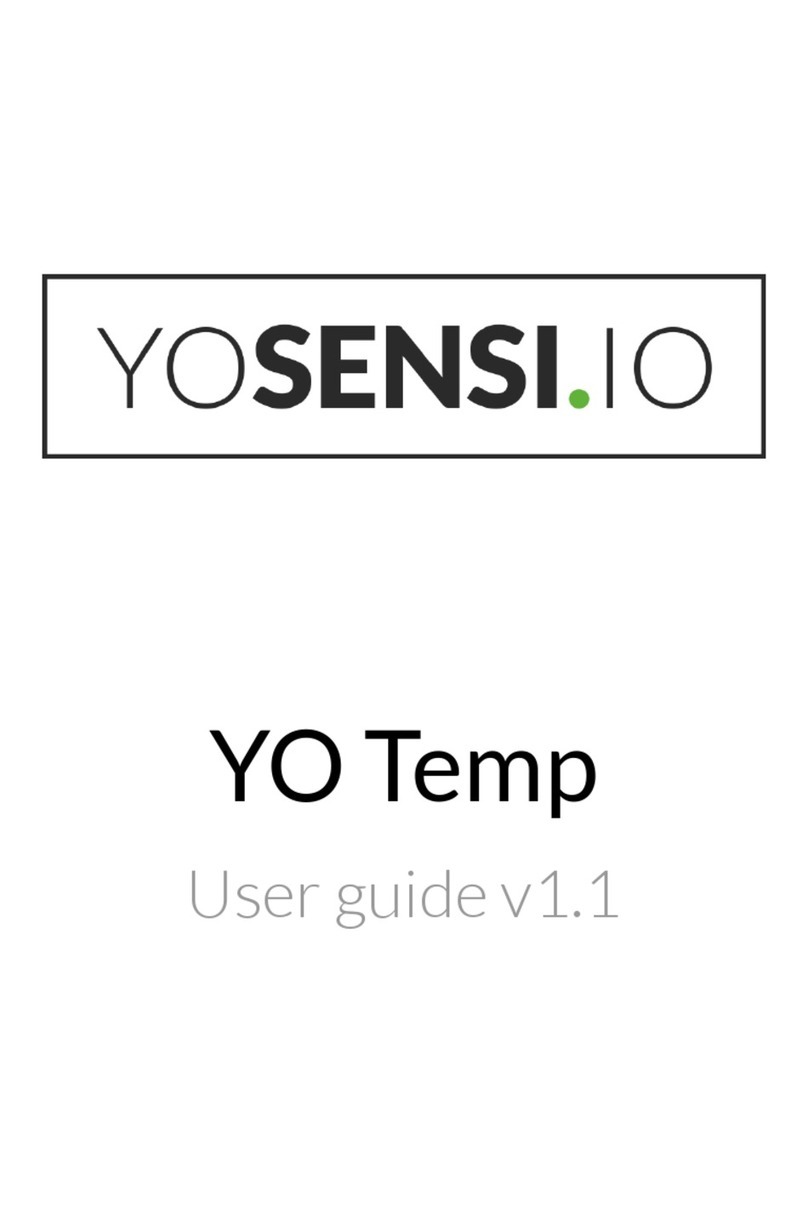 YOSensi YO Temp user guide