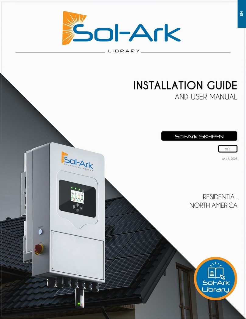 Solark SA-5K-1P Assembly instructions