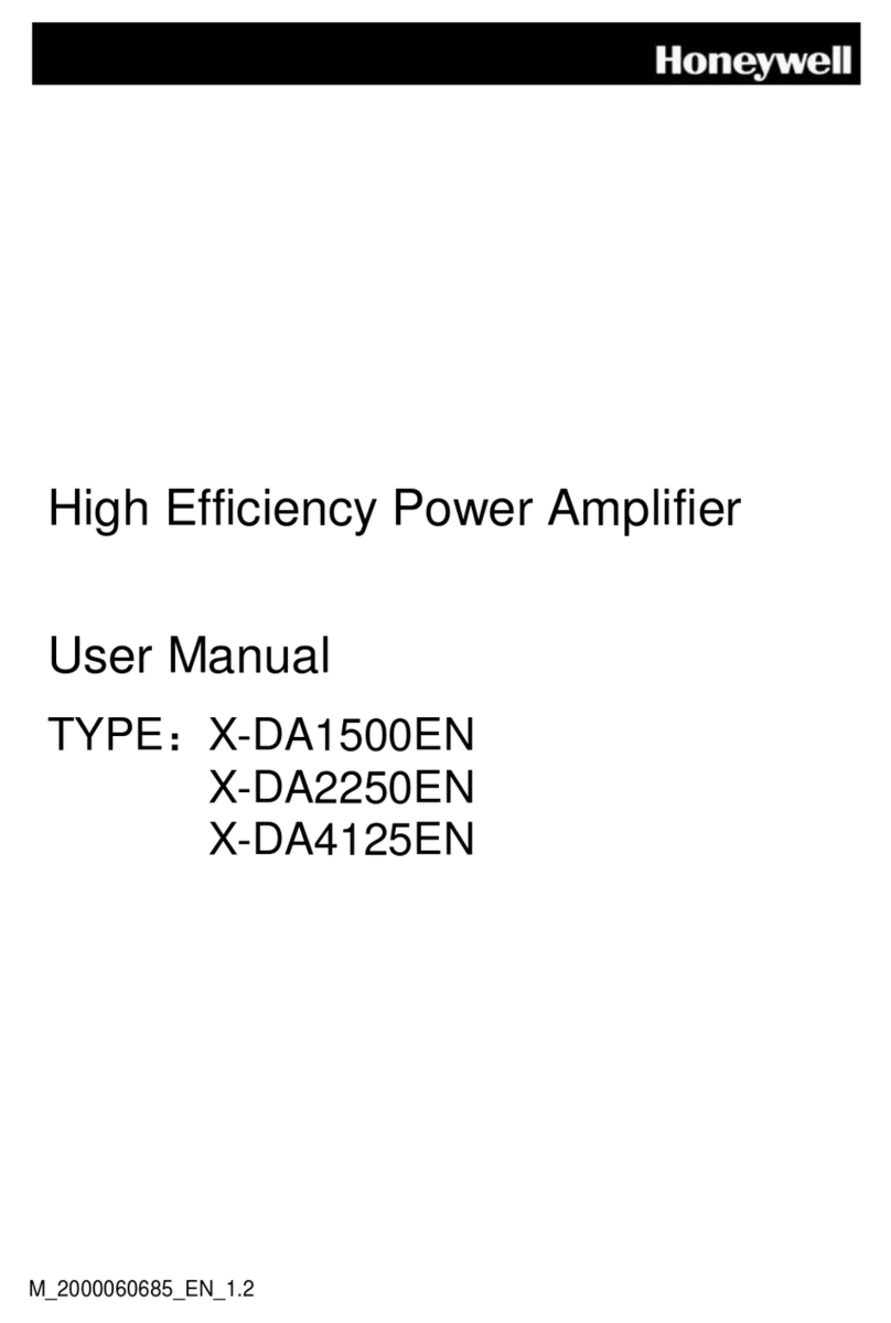 Honeywell X-DA1500EN User manual Honeywell X-DA1500EN User manual