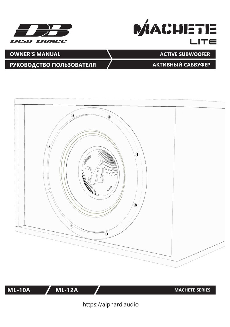 Deaf Bonce ML-10A owner's manual