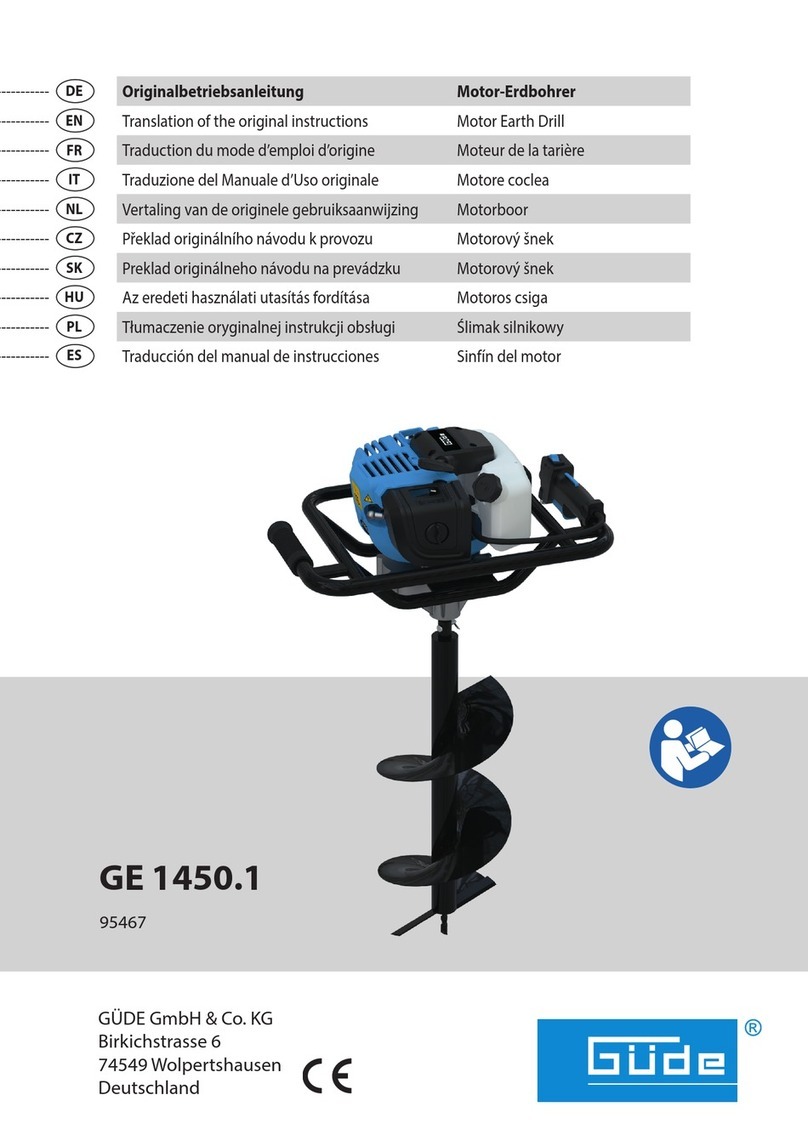 Gude GE 1450.1 User manual Gude GE 1450.1 User manual