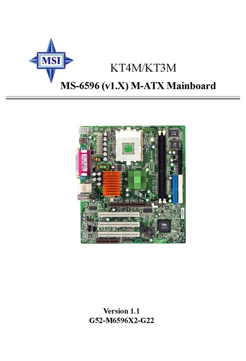 MSI KT4M User manual