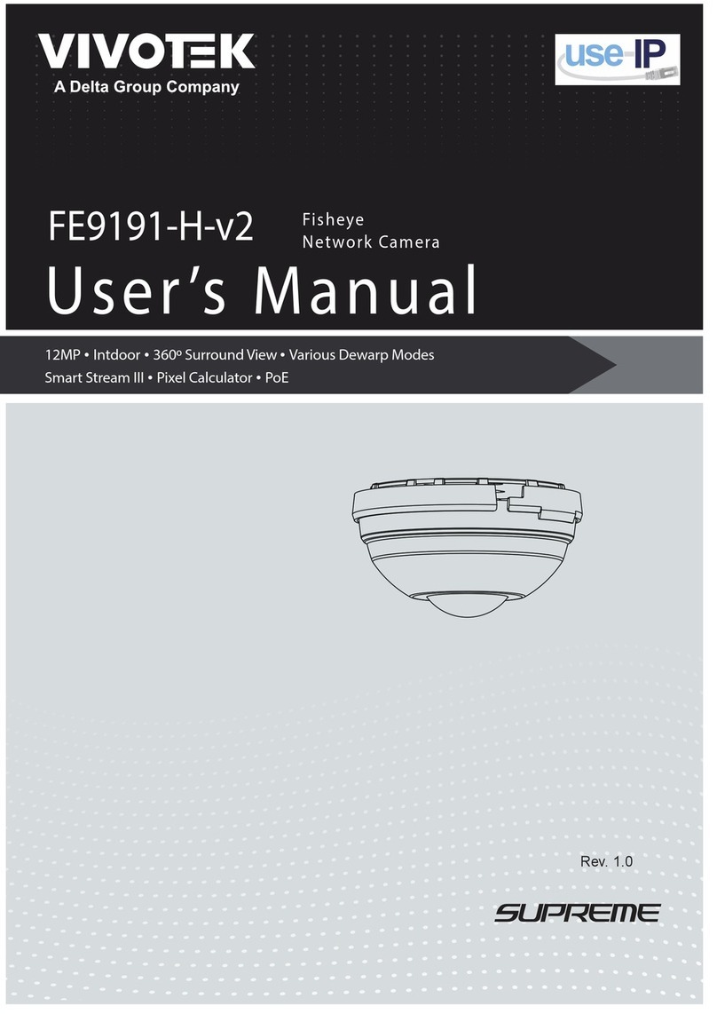 Delta Vivotek FE9191-H-v2 User manual