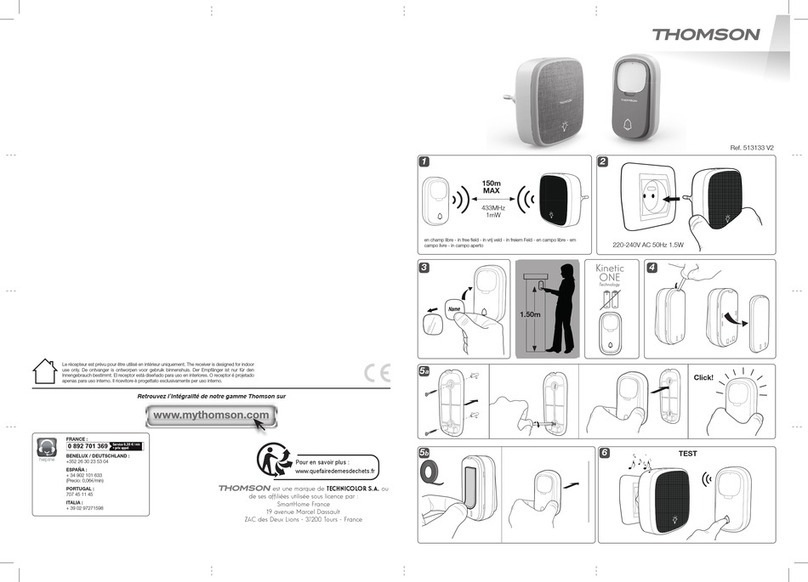 THOMSON 513133 User manual