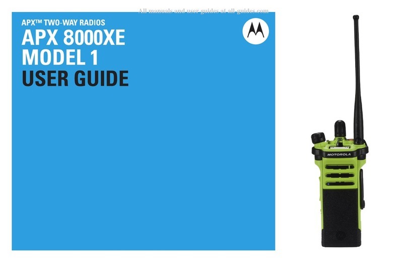 Motorola APX 8000XE 1 User manual