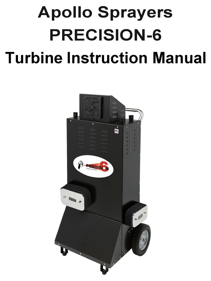 Apollo Sprayers PRECISION-6 User manual