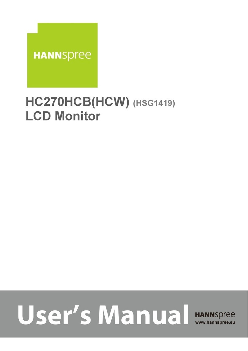 HANNspree HC270HCB User manual