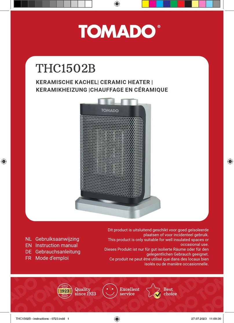tomado THC1502B User manual