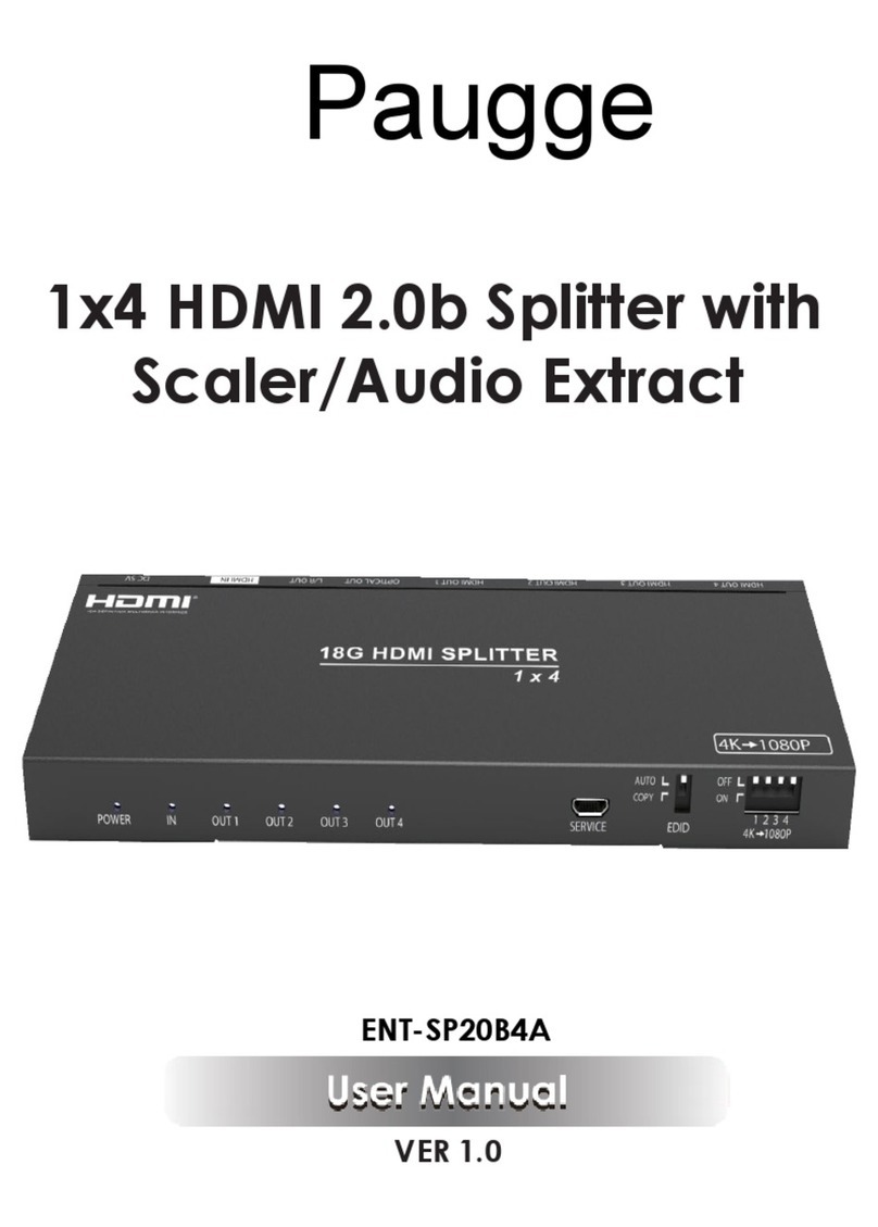 Paugge ENT-SP20B4A User manual