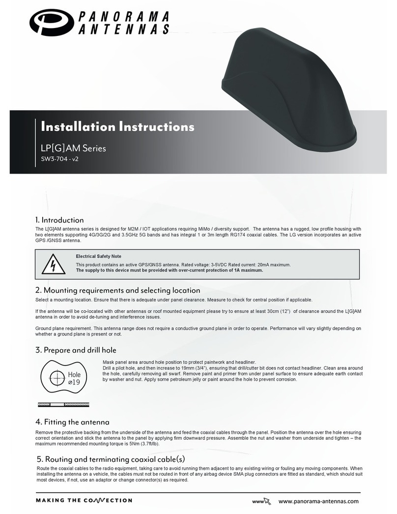Panorama Antennas LP[G]AM Series installation instructions