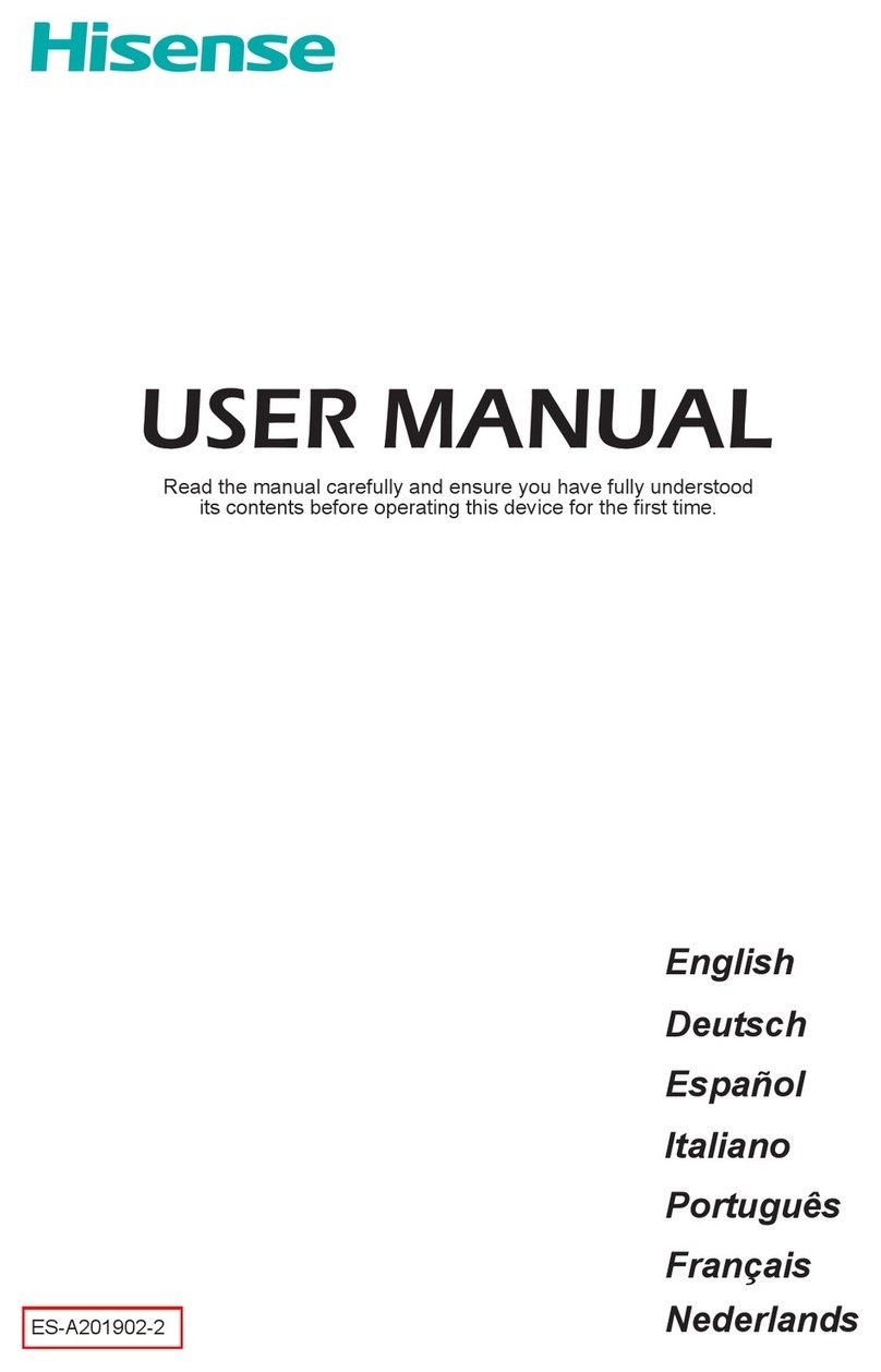 Hisense 32A5700FA user manual