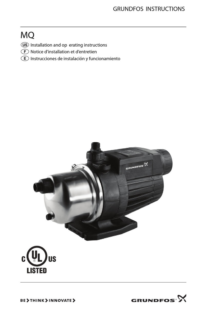 Grundfos SQFlex 11 SQF-2 User manual