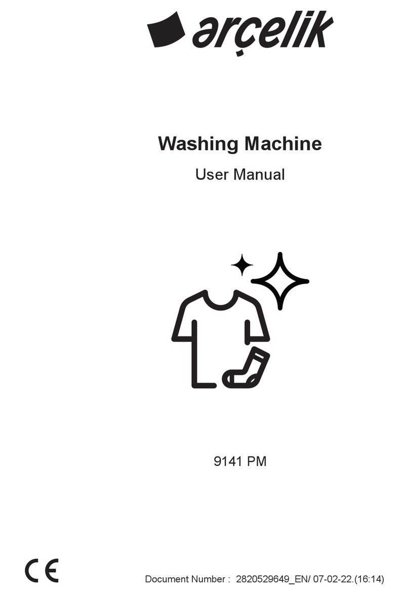 arcelik 9141 PM user manual