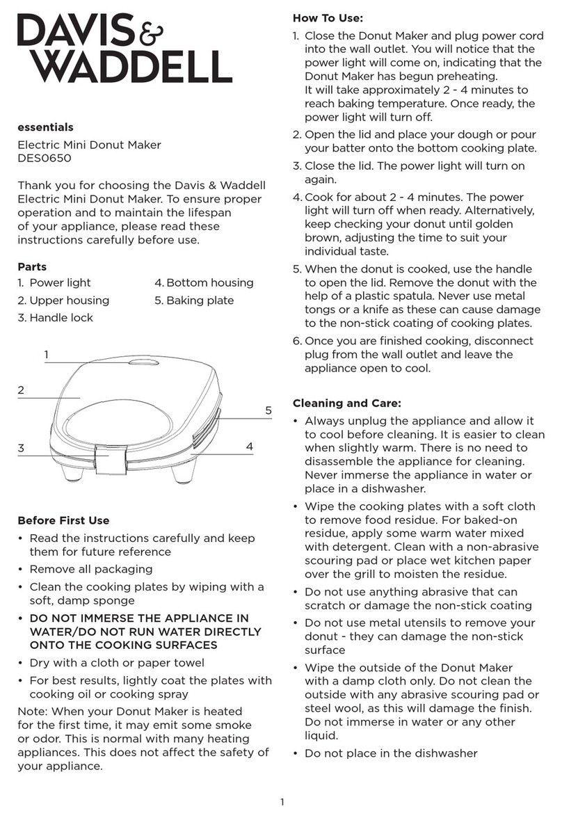 Davis & Waddell DES0650 User manual