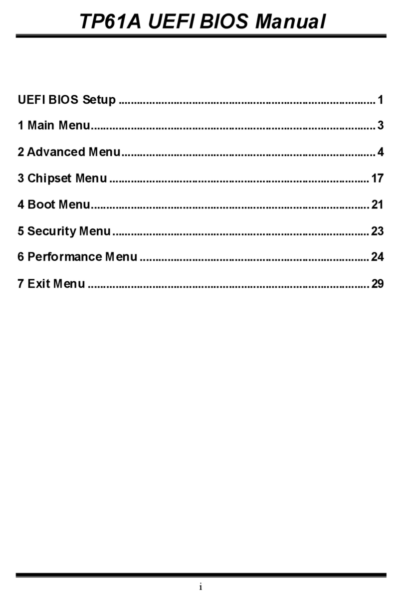 Biostar TP61A User manual