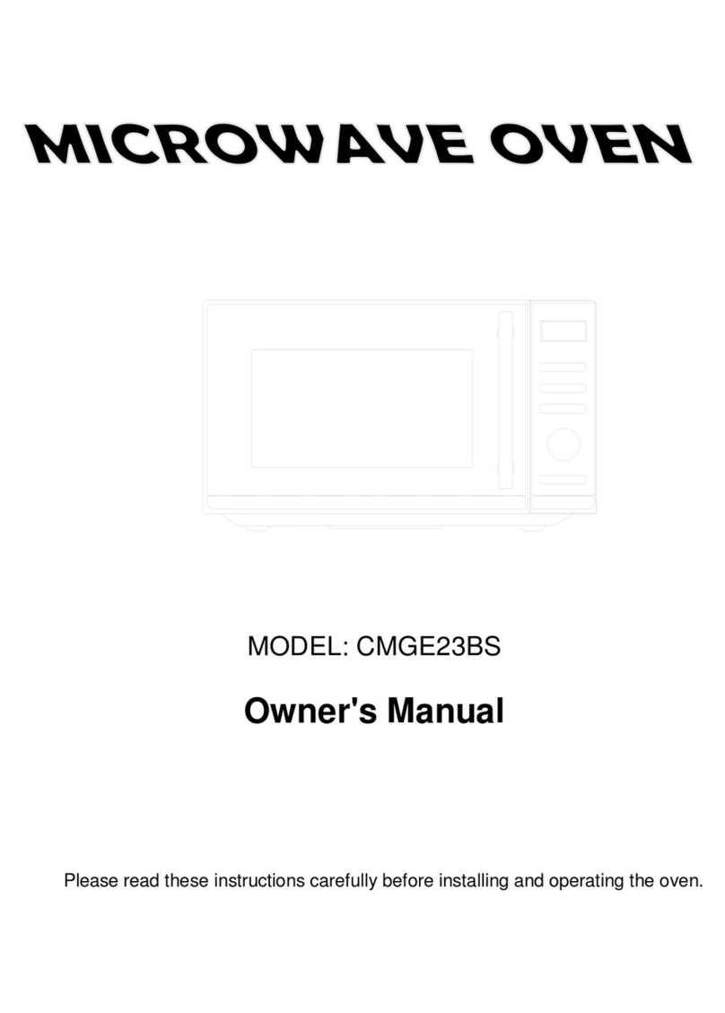 Galanz CMGE23BS owner's manual
