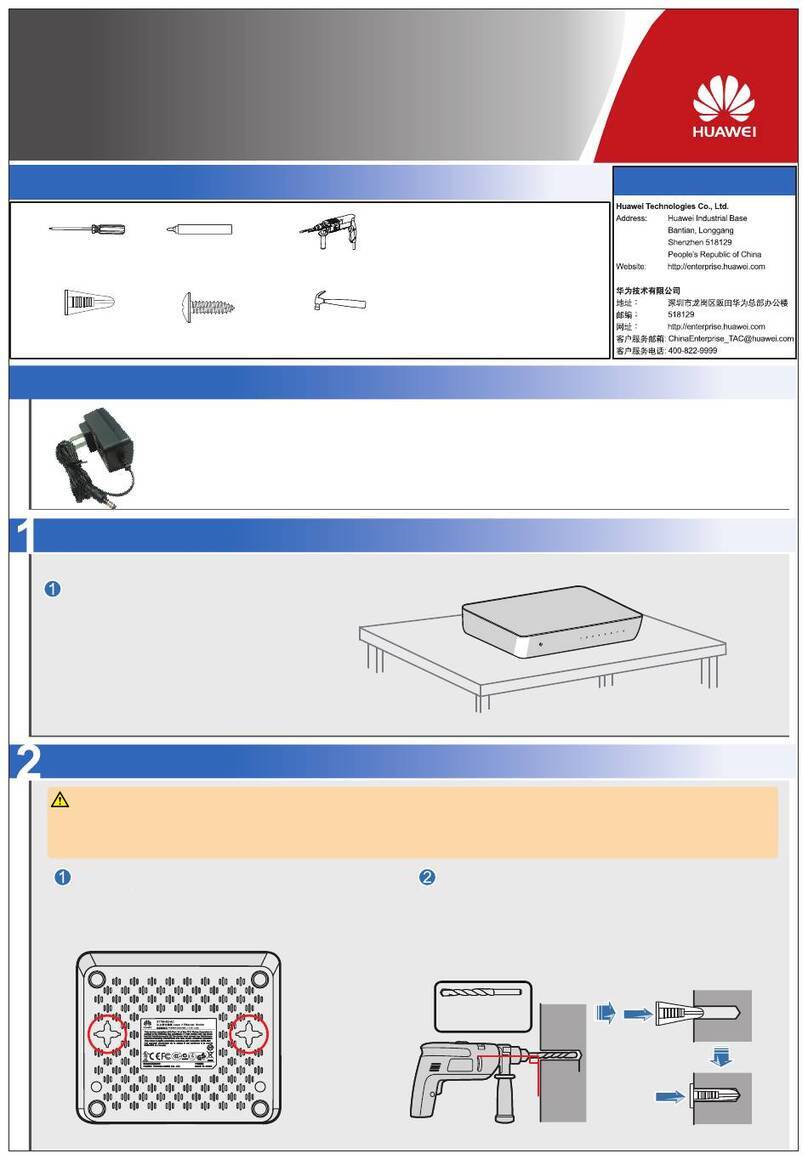 Huawei S1700-8G-AC User manual