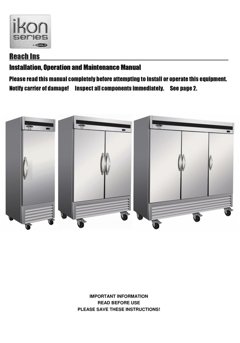 Kool-It IB54F Installation, operation and maintenance manual