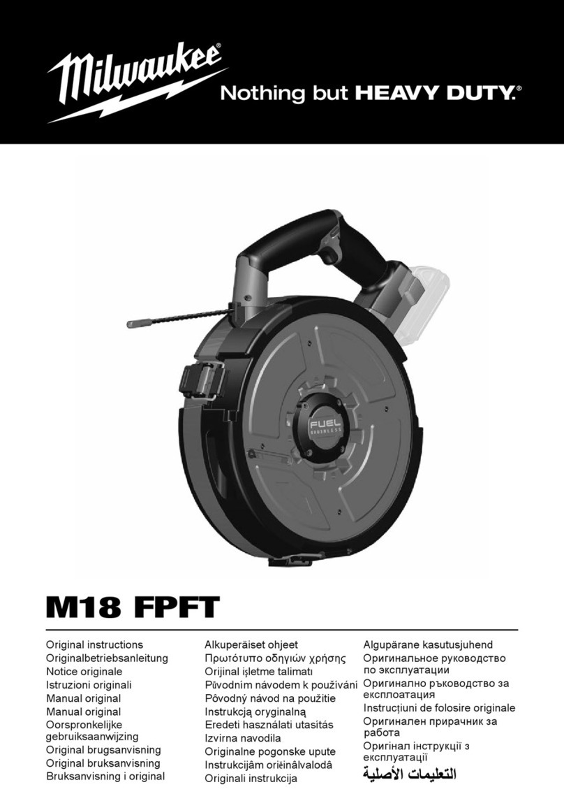 Milwaukee M18FPFT-0 Original instructions