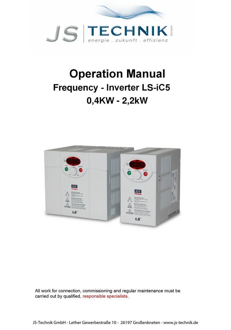 JS Technik LS-iC5 User manual