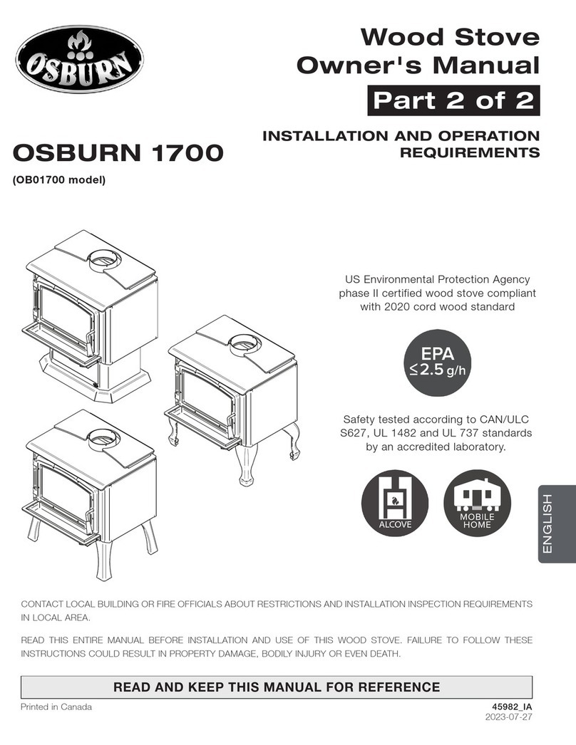 Osburn OB01700 User manual