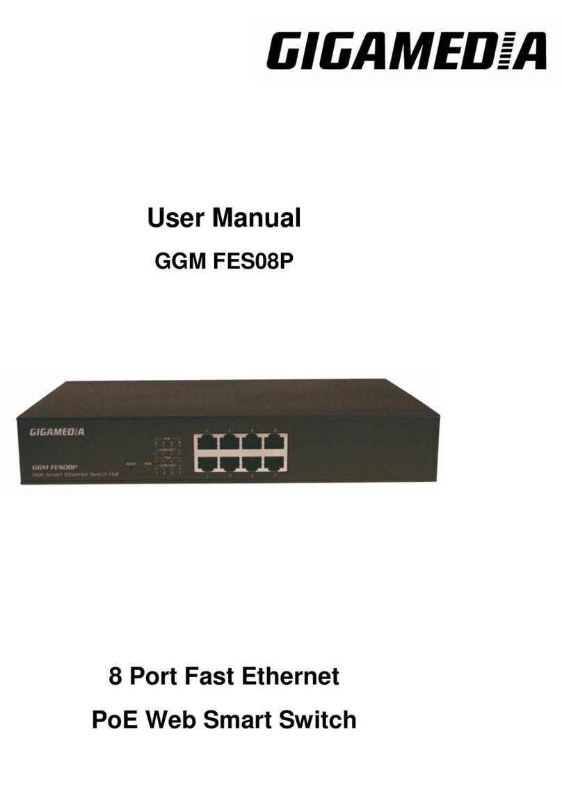 GIGAMEDIA GGM FES08P user manual