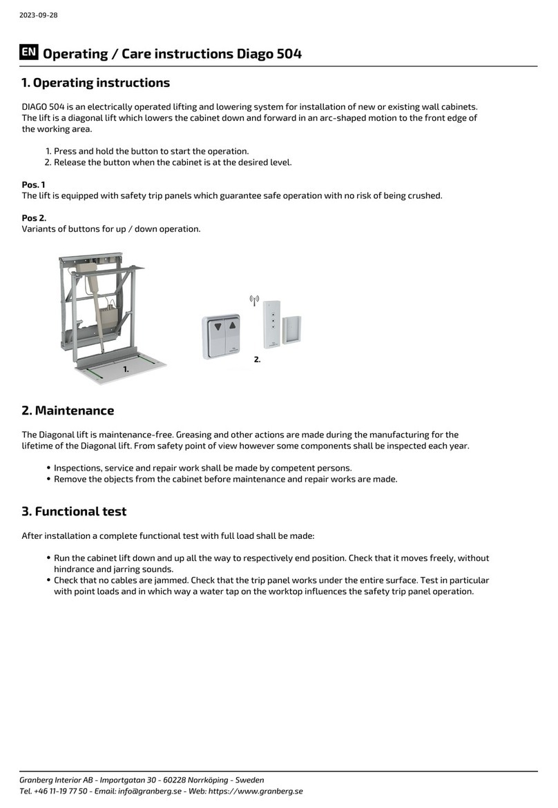 Granberg Diago 504 Installation guide Granberg Diago 504 Installation guide