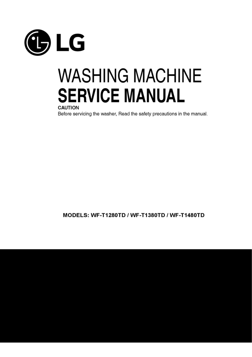 LG WF-T1280TD User manual