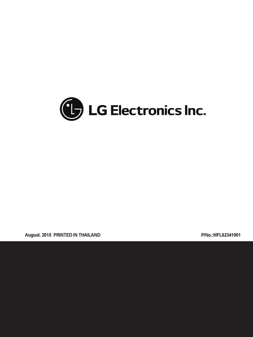 LG WF-CL1000 User manual
