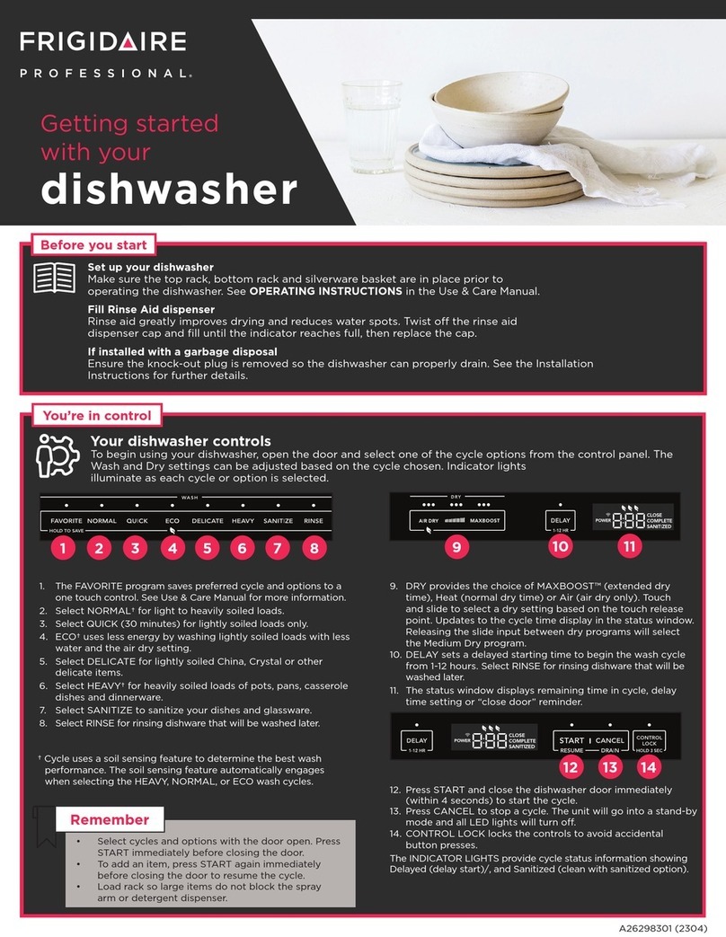 Frigidaire PDSH4816AF manual