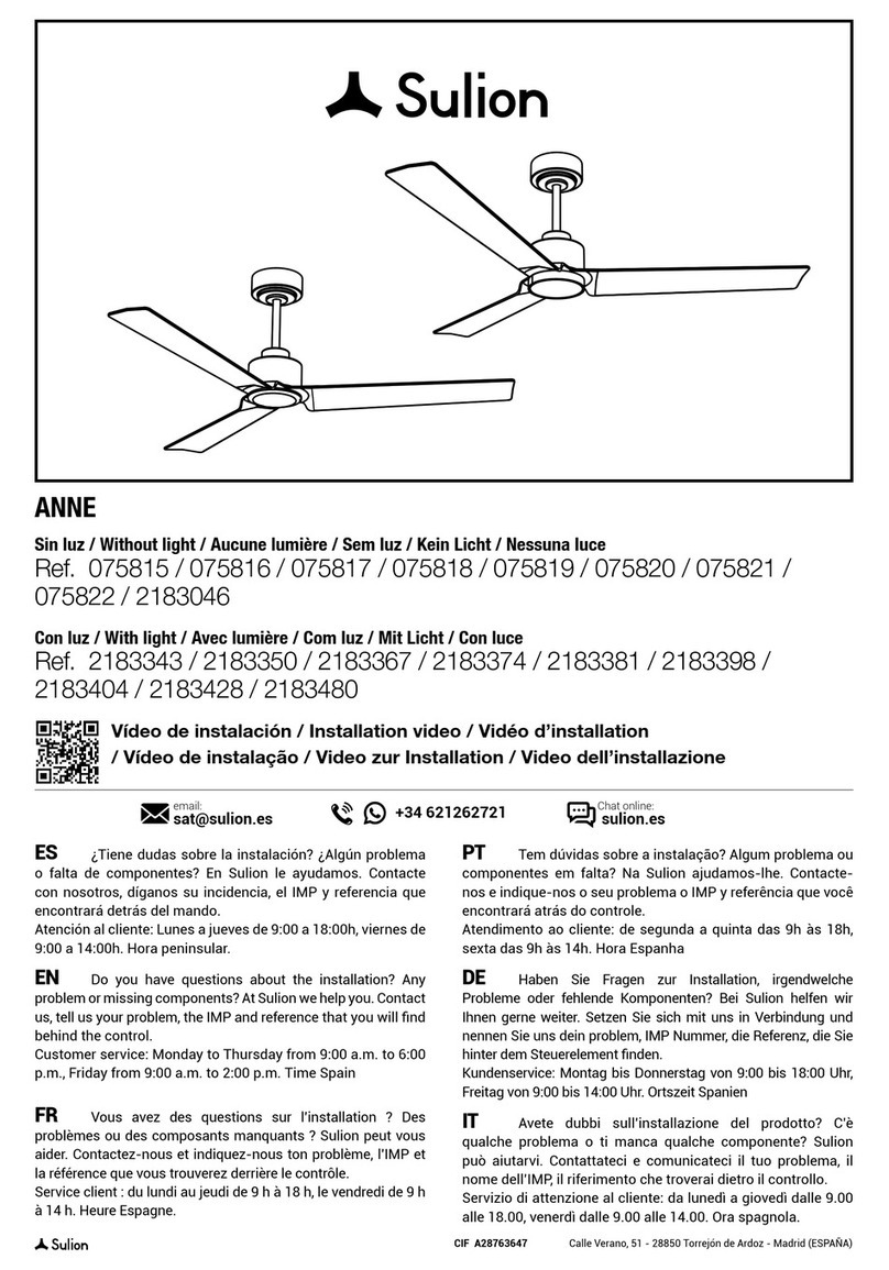 Sulion 2183046 User manual