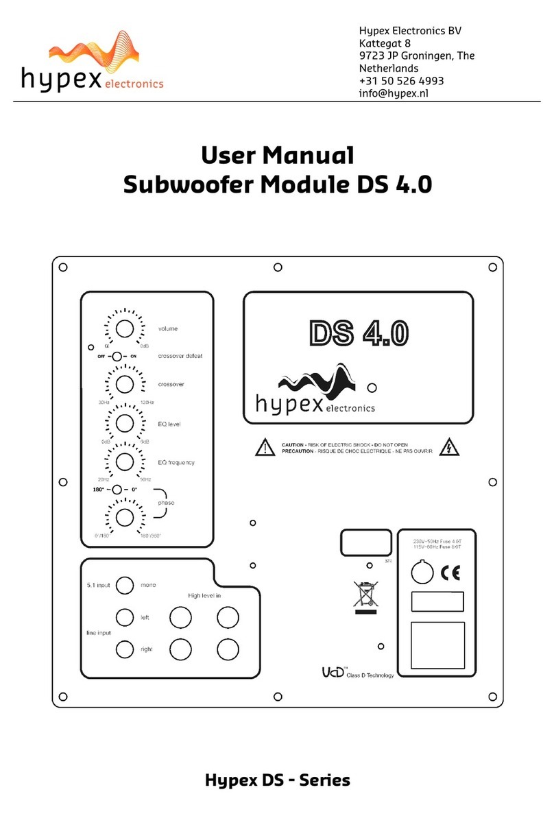 Hypex Electronics DS Series user manual
