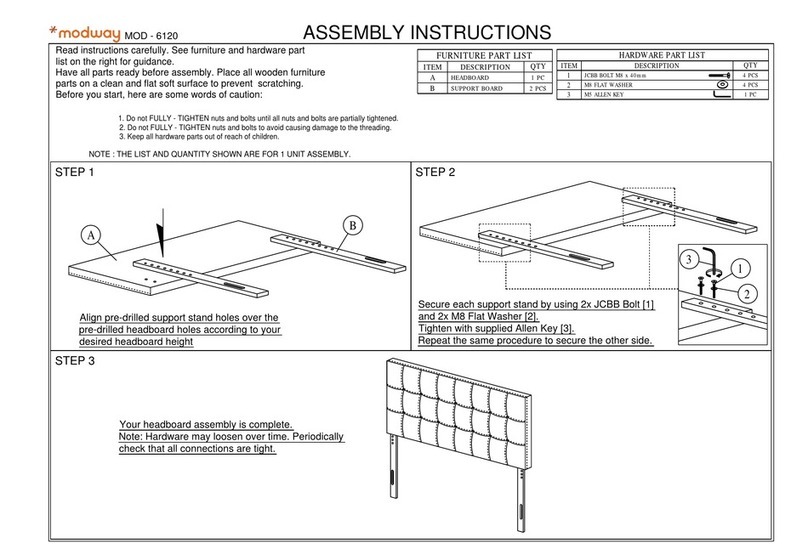 modway 6120 User manual modway 6120 User manual