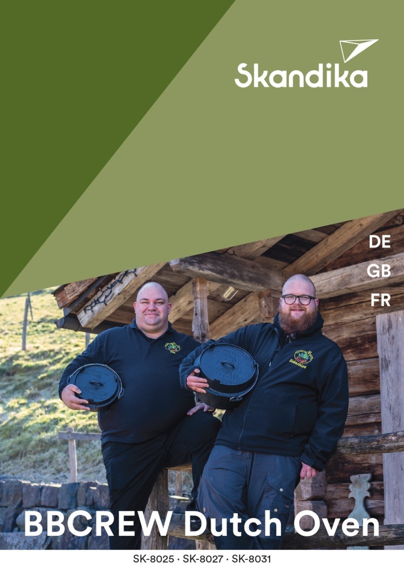Skandika BBCREW Dutch Oven manual