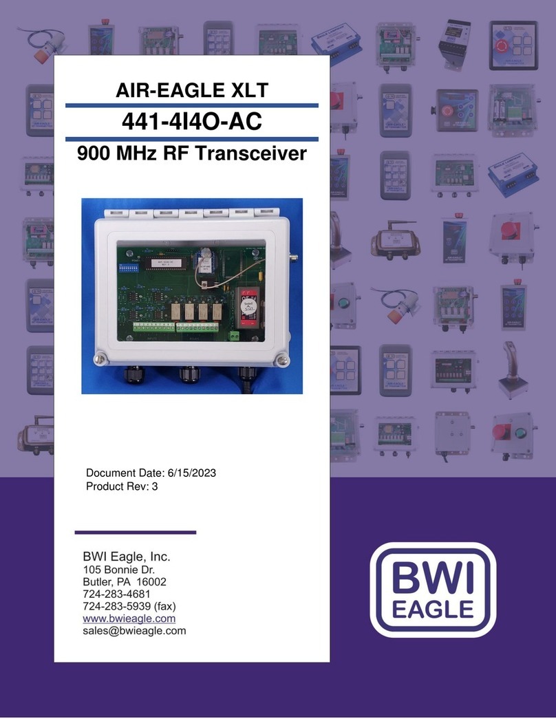 BWI Eagle AIR-EAGLE XLT 441-4I4O-AC User manual