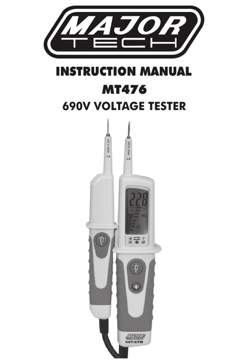 Major tech MT476 User manual